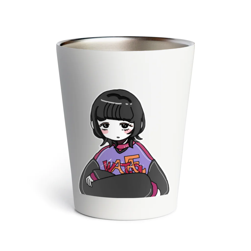 ひざの裏の店のらっぱーちゃん Thermo Tumbler