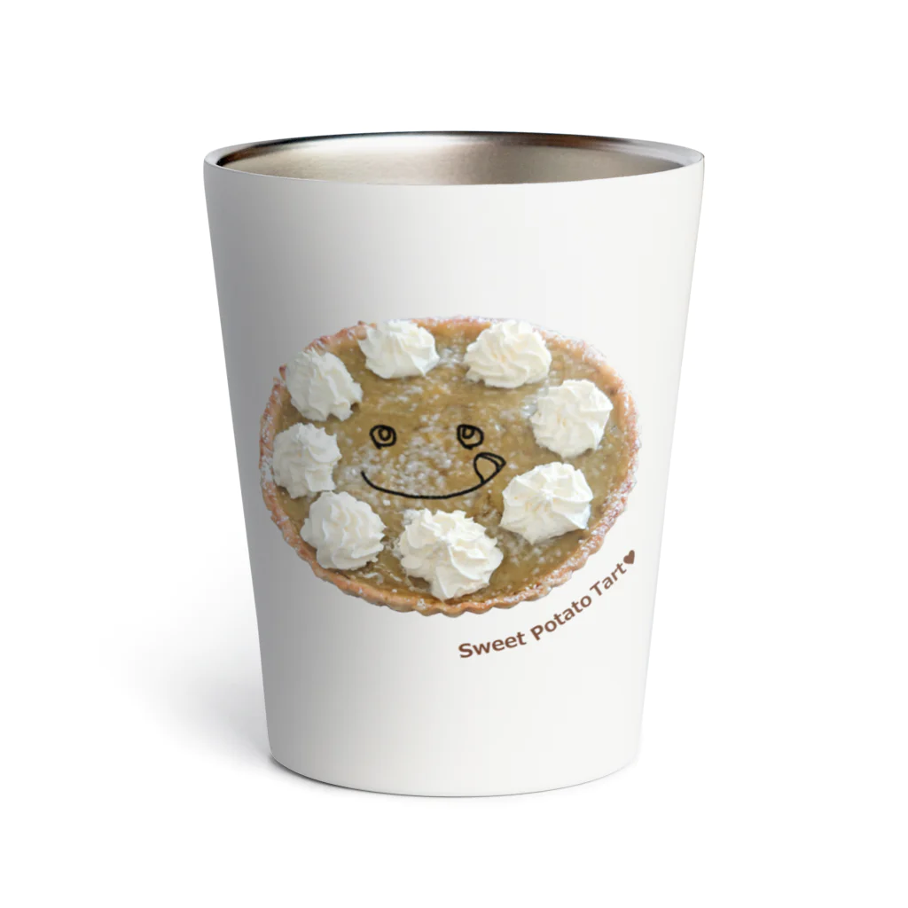 ホームタウンスター　Hometown Star のスイートポテトタルト　Sweet Potato Tart Thermo Tumbler