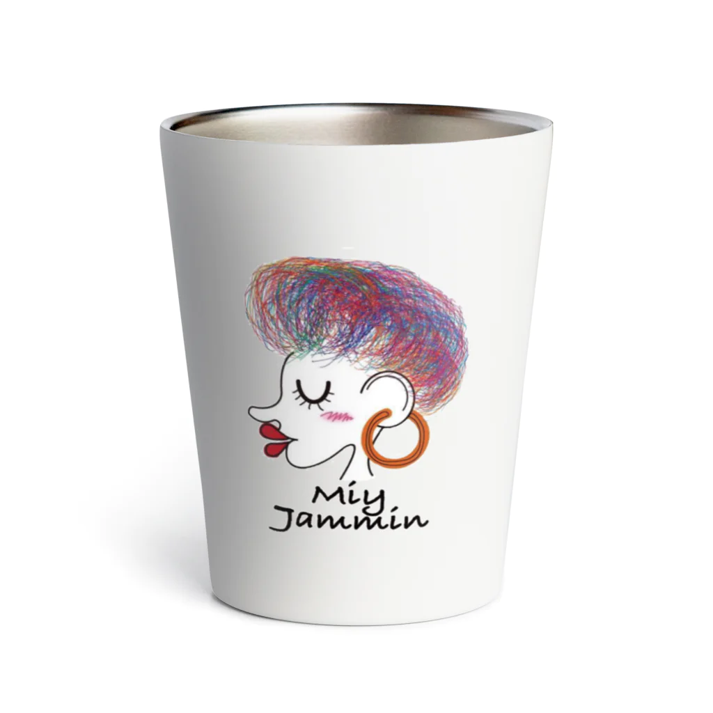 miy＊jamminのmj Thermo Tumbler