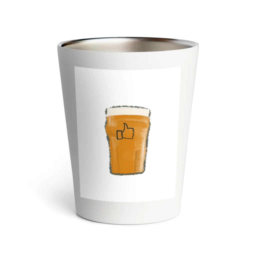 Yamayaのビール専用Tシャツ（ピルスナー） Thermo Tumbler