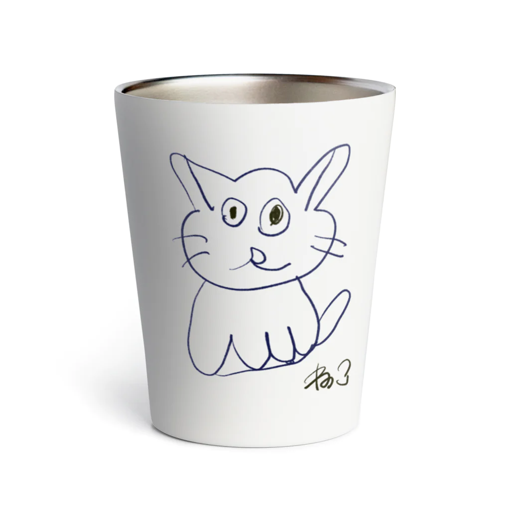 おおむら農場の「ねこ」 Thermo Tumbler