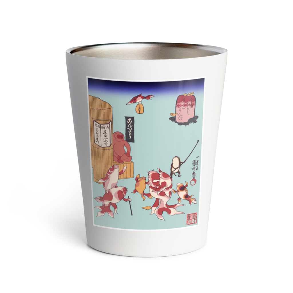 Rigelの金魚づくし さらいとんび Thermo Tumbler