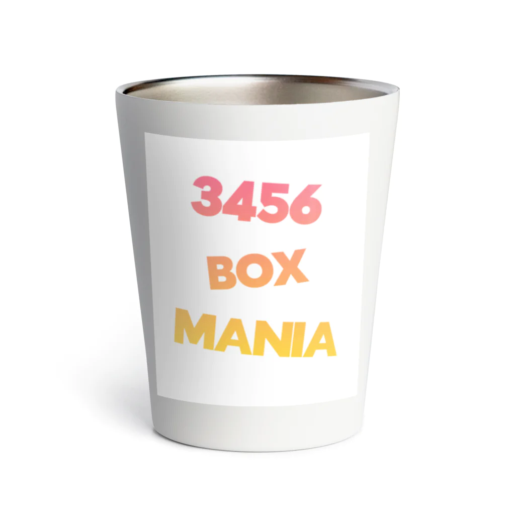 Maniac Number のManiac 3456Box サーモタンブラー