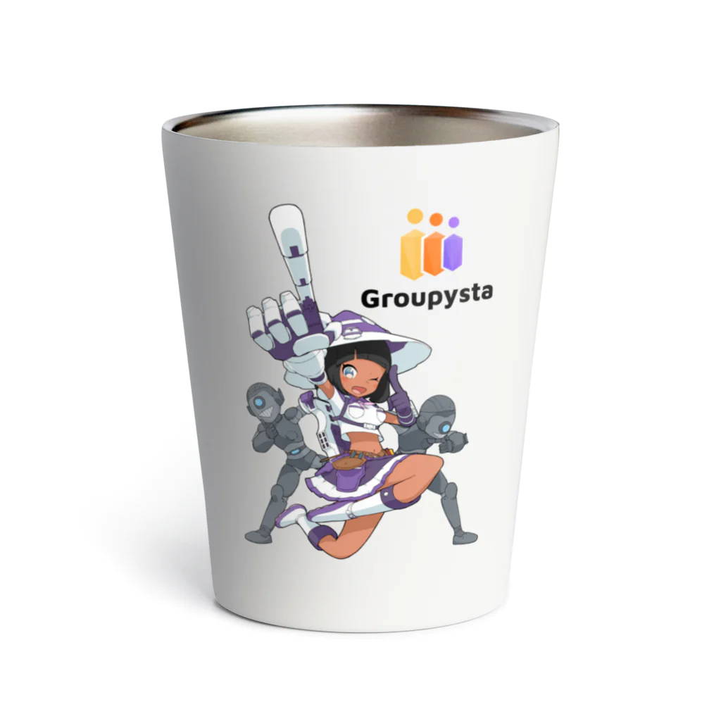 Groupysta公式のGrouoysta公式キャラクター魔女っ子ちゃんグッズ Thermo Tumbler