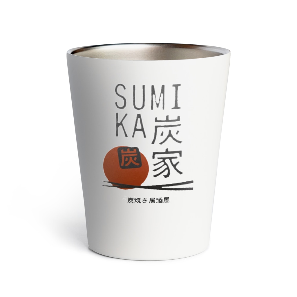 Ⓜ️Uu-SHOP®︎のMUuオリジナル【炭焼き居酒屋、炭家コラボバージョン】 Thermo Tumbler