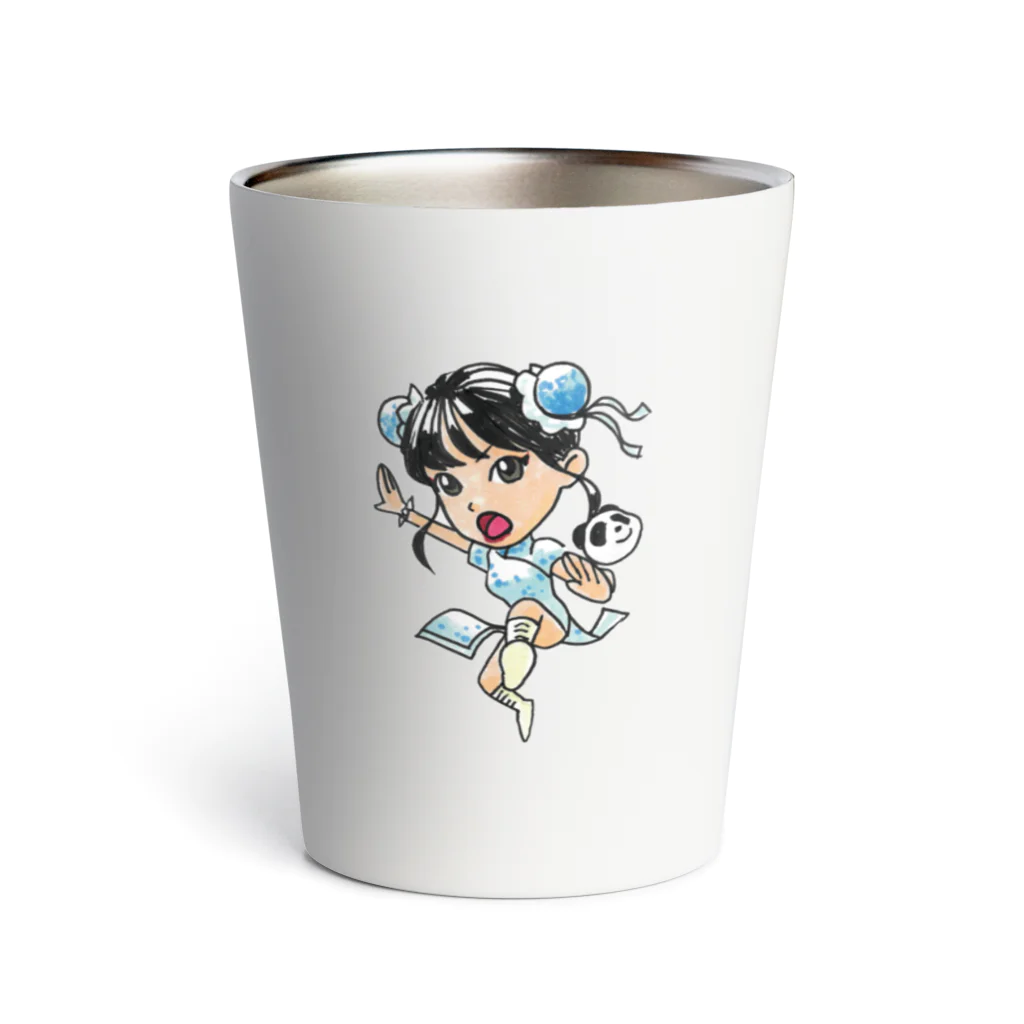 はにゅん3周年記念 shop☆のはにゅん3周年記念 ステッカー Thermo Tumbler