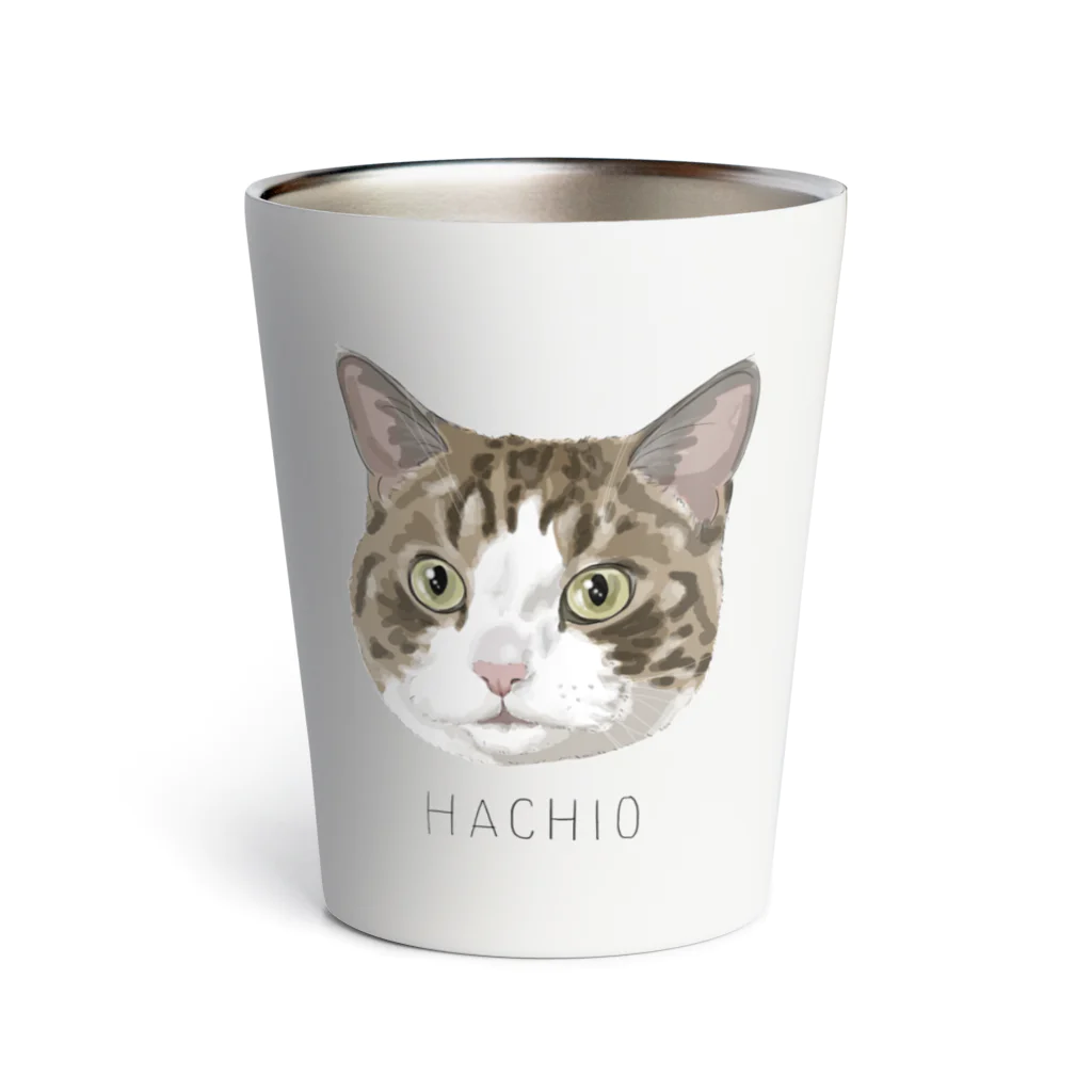 みきぞーん｜保護猫 ミッキー画伯と肉球とおともだちのhachio Thermo Tumbler