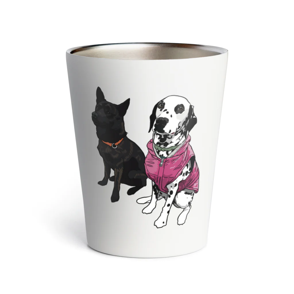 lily_dalmatianの岳花ちゃん Thermo Tumbler