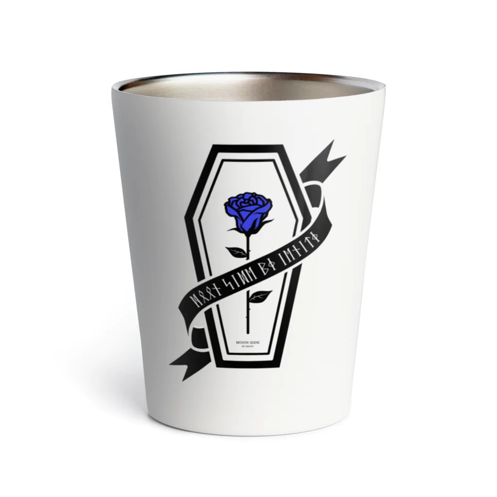 IENITY　/　MOON SIDEの【MOON SIDE】Rose Coffin Ver.2 #Black Blue Thermo Tumbler