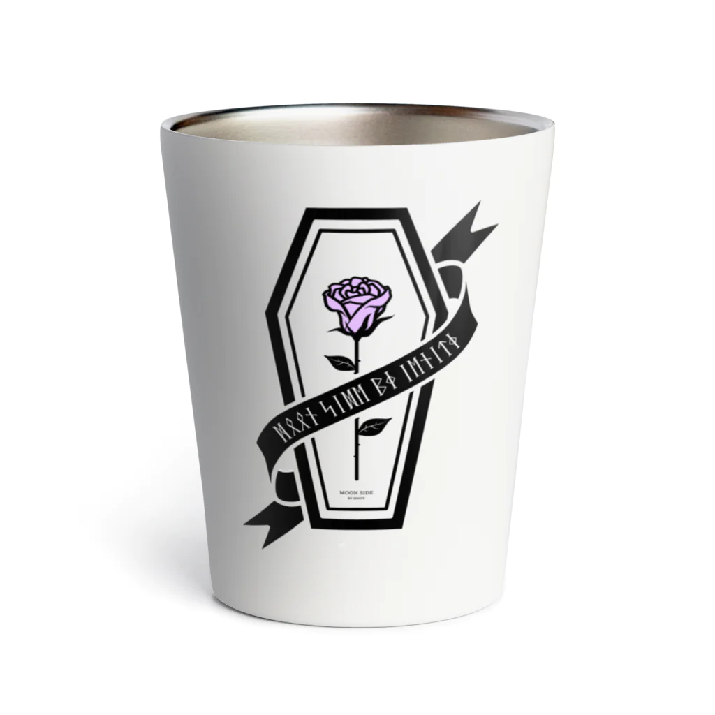 IENITY　/　MOON SIDEの【MOON SIDE】Rose Coffin Ver.2 #Black Purple Thermo Tumbler
