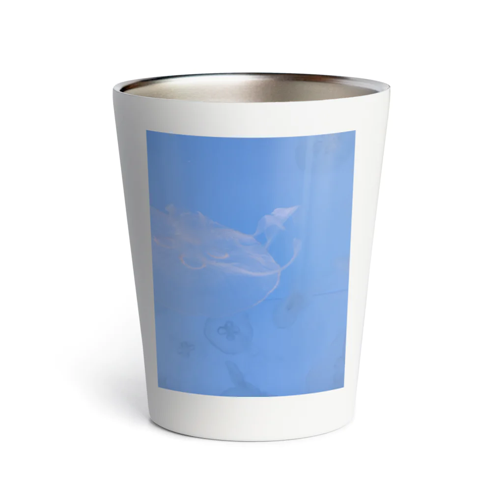 YURURIのくらげblue Thermo Tumbler