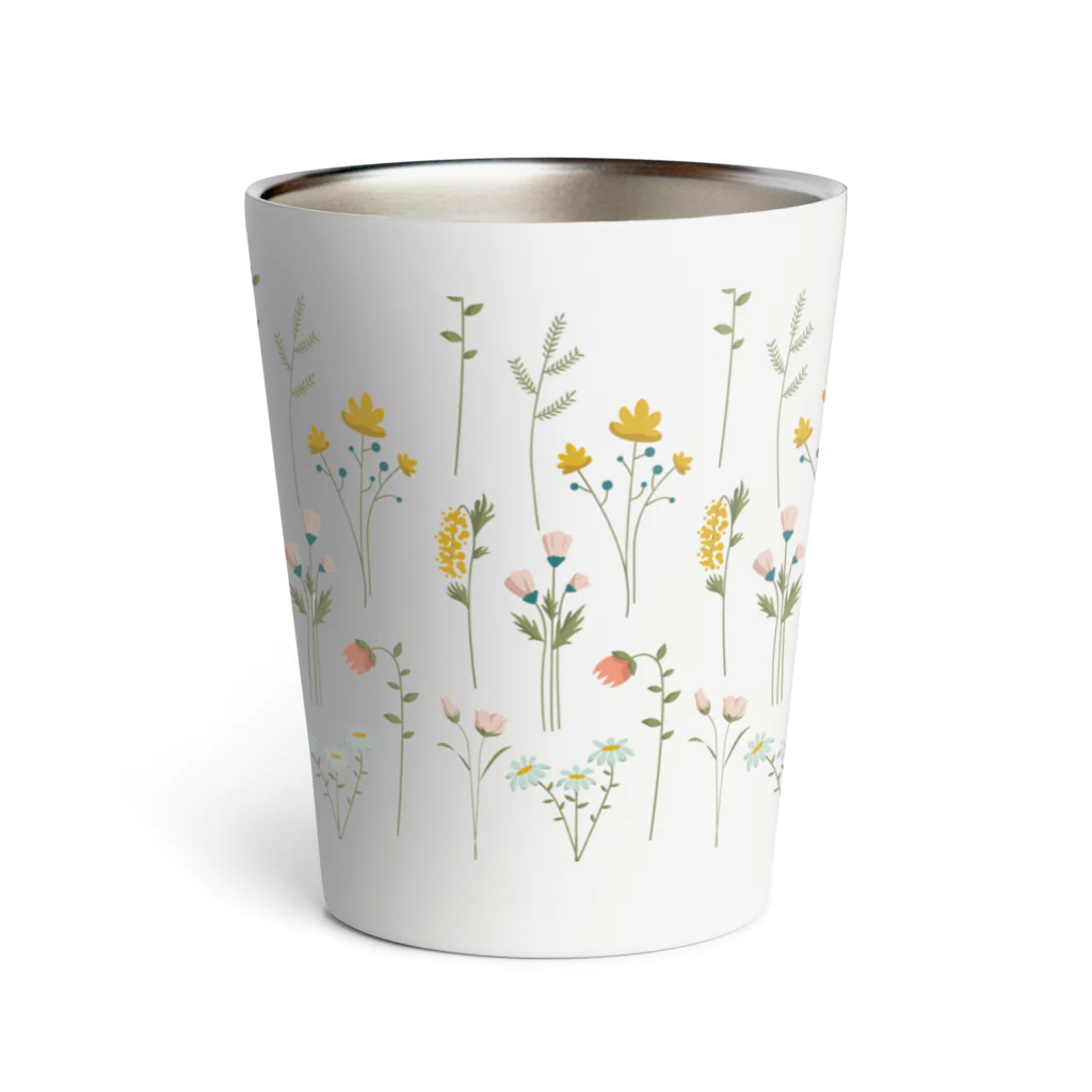 orange_honeyの花柄4 Thermo Tumbler