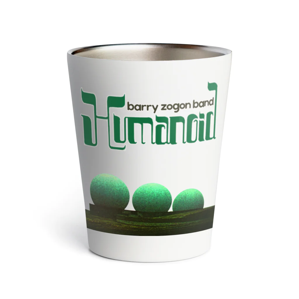 Tanzmit ShopのBarry Zogon Band Humanoid Logo Thermo Tumbler