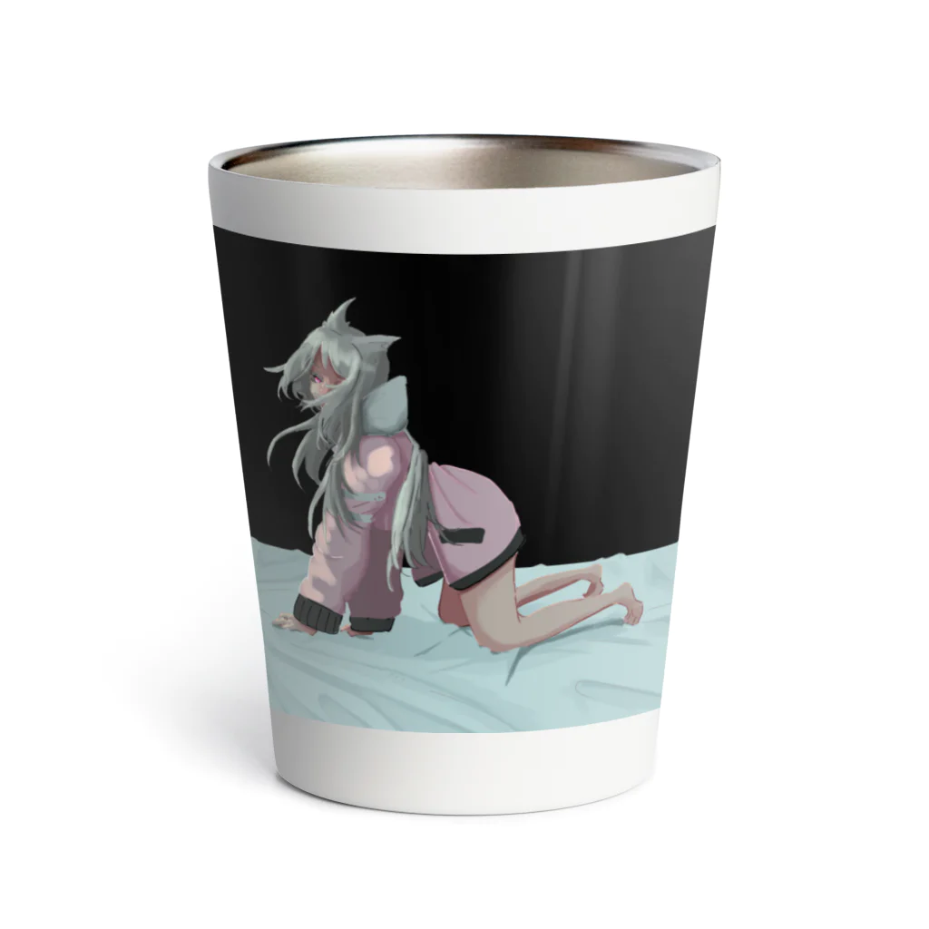 SaraFanShopのすにかDesignイラスト Thermo Tumbler