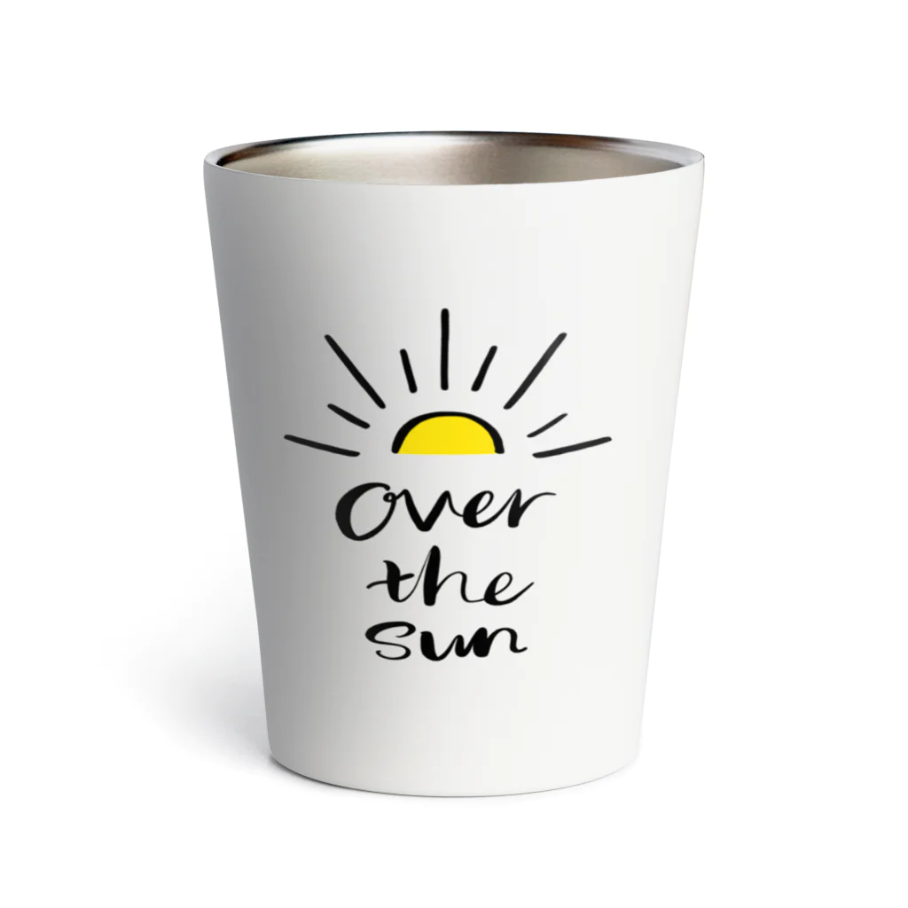 TBSラジオ『ジェーン・スーと堀井美香の「OVER THE SUN」』グッズのOVER THE SUN_雑貨 Thermo Tumbler