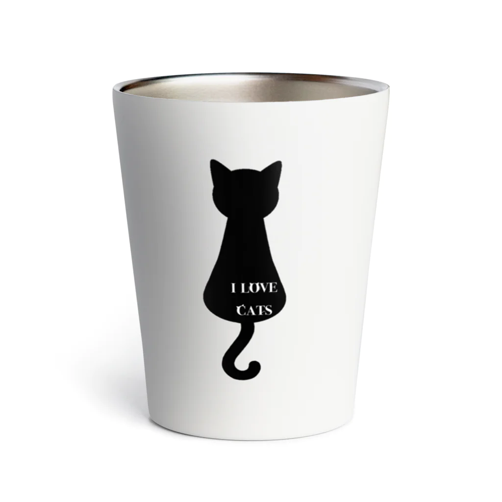 nikoの猫LOVE Thermo Tumbler