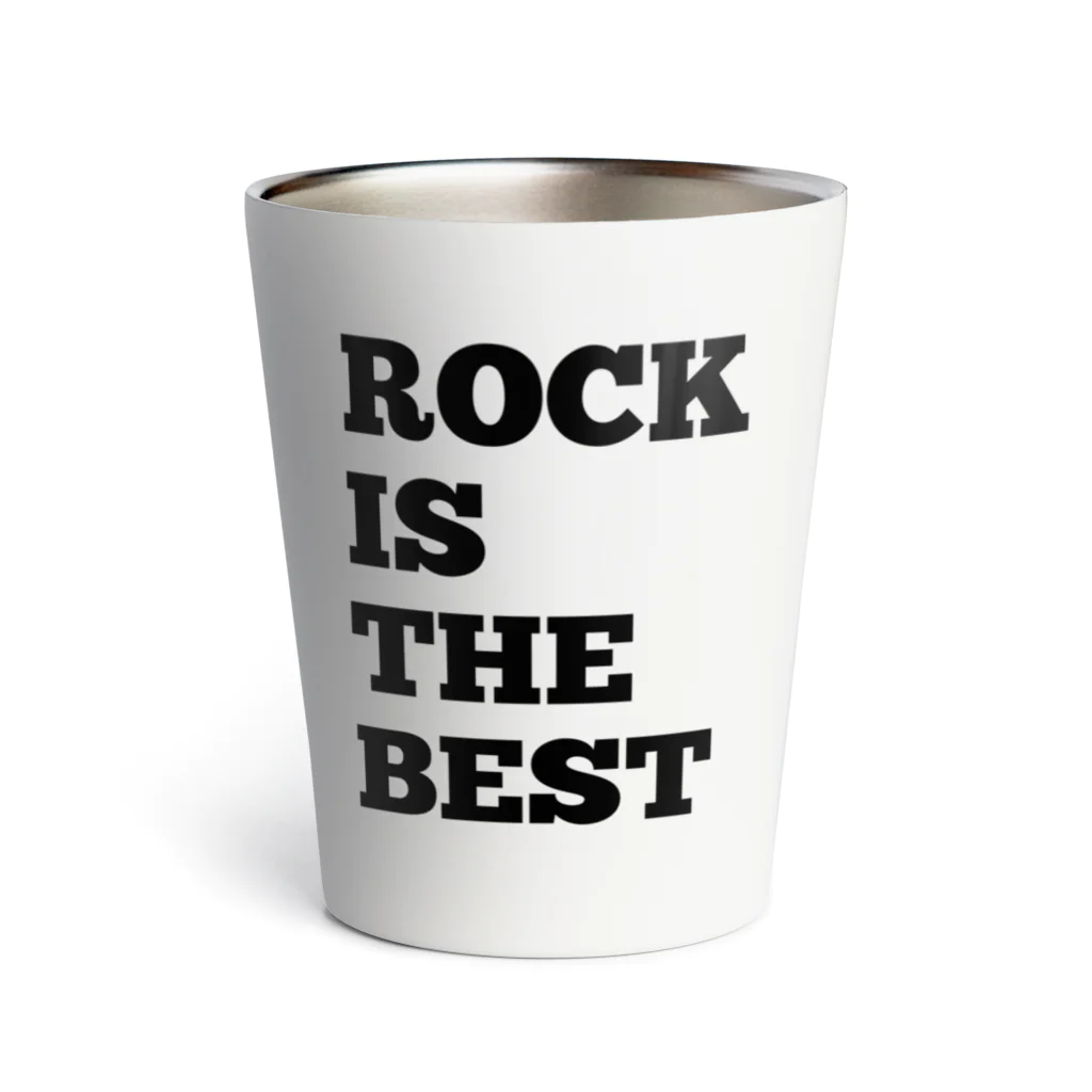 L&RのL&R  ROCK IS THE BEST Thermo Tumbler