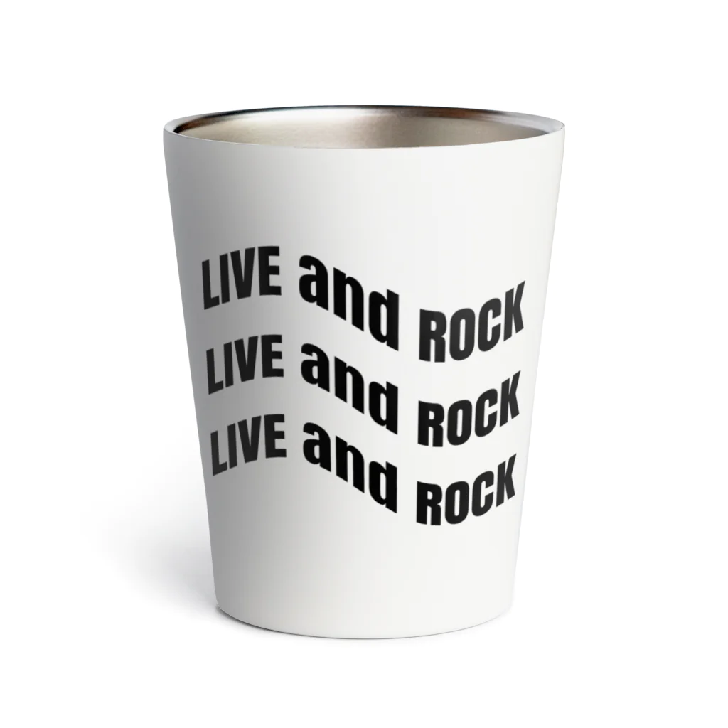 L&RのL&R  LIVE and ROCK Thermo Tumbler