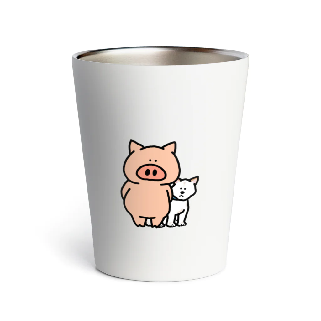 ぶーたんと仲間たちのぶーたんとくまちゃん Thermo Tumbler