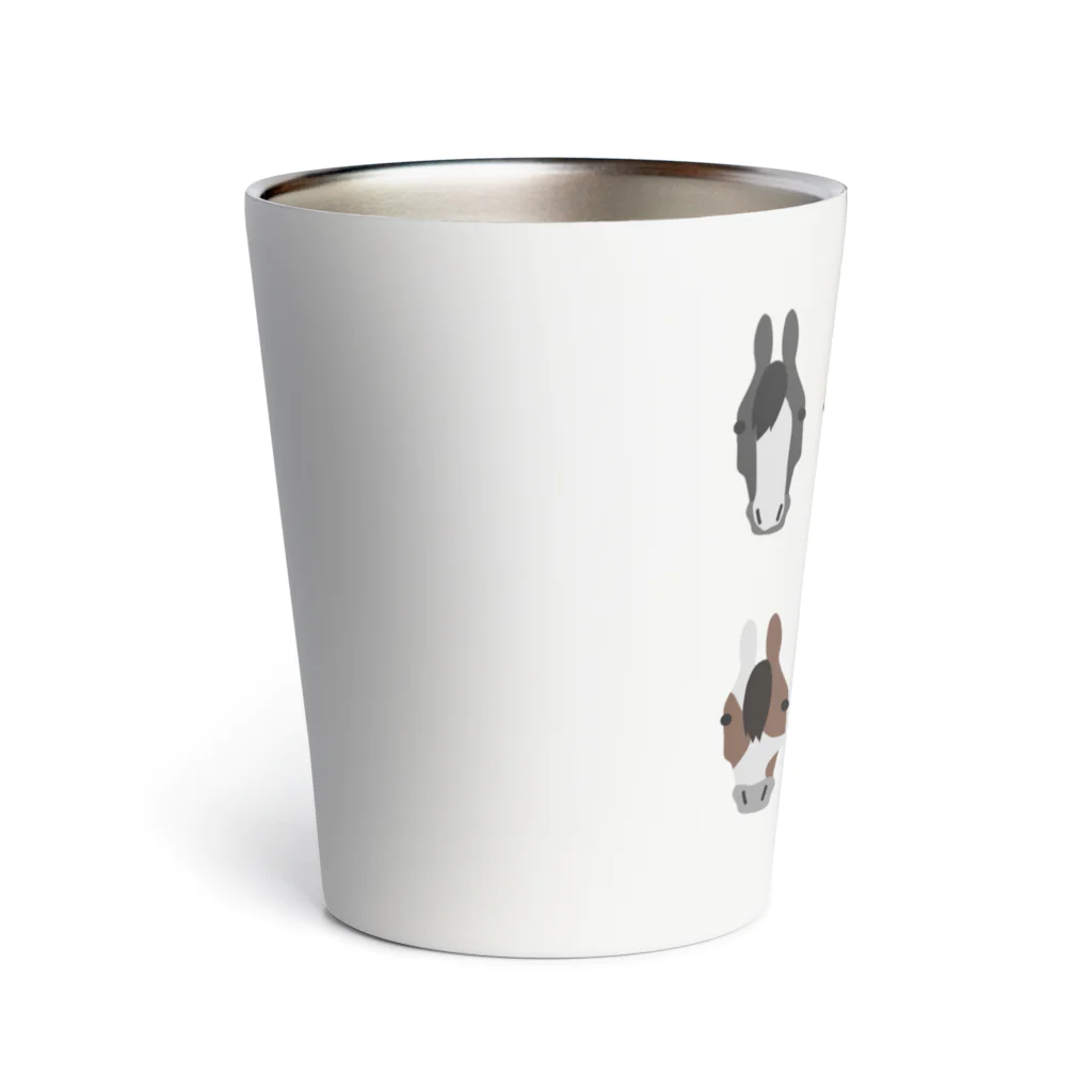 POPPY＿moooo  チャリティーショップのequestrian Thermo Tumbler