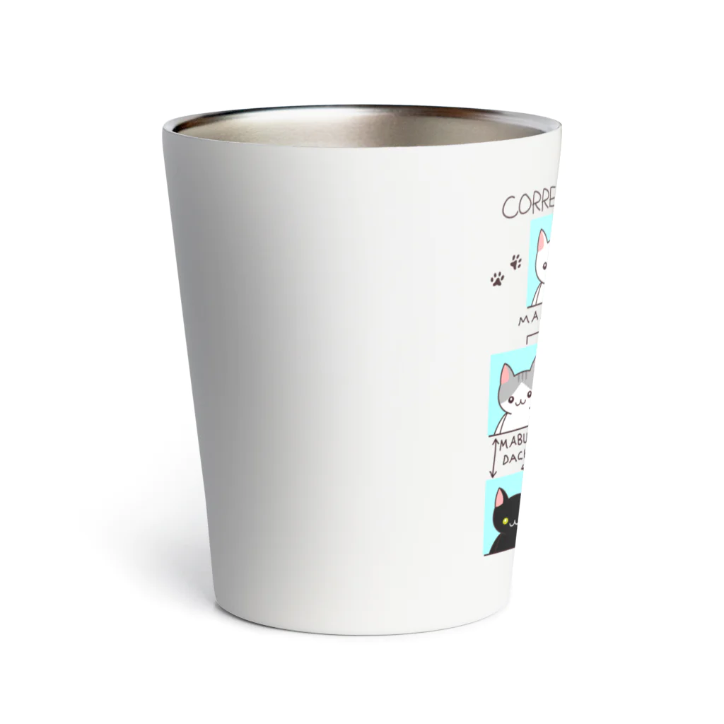 A33のねこさんの相関図 Thermo Tumbler