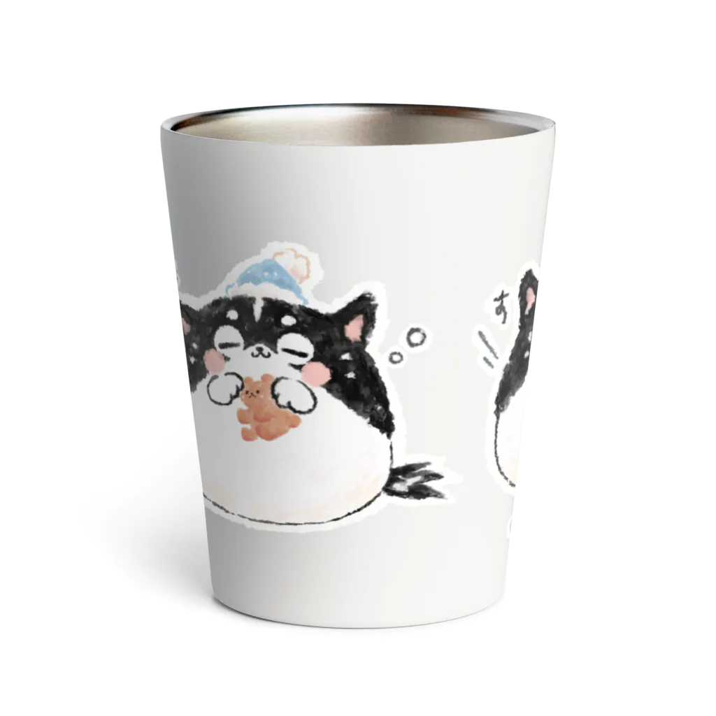 ぽん(おいぬ)🐶の睡眠と愛と本 Thermo Tumbler