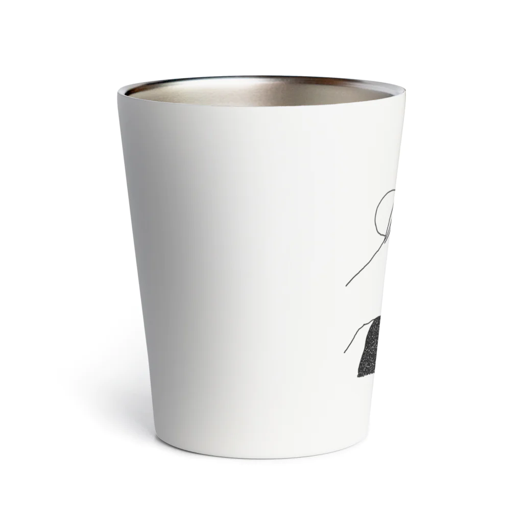 YUICHI design shopのおにぎりクマ Thermo Tumbler