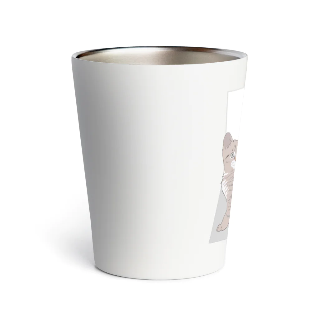 よろこびのcat&cat Thermo Tumbler