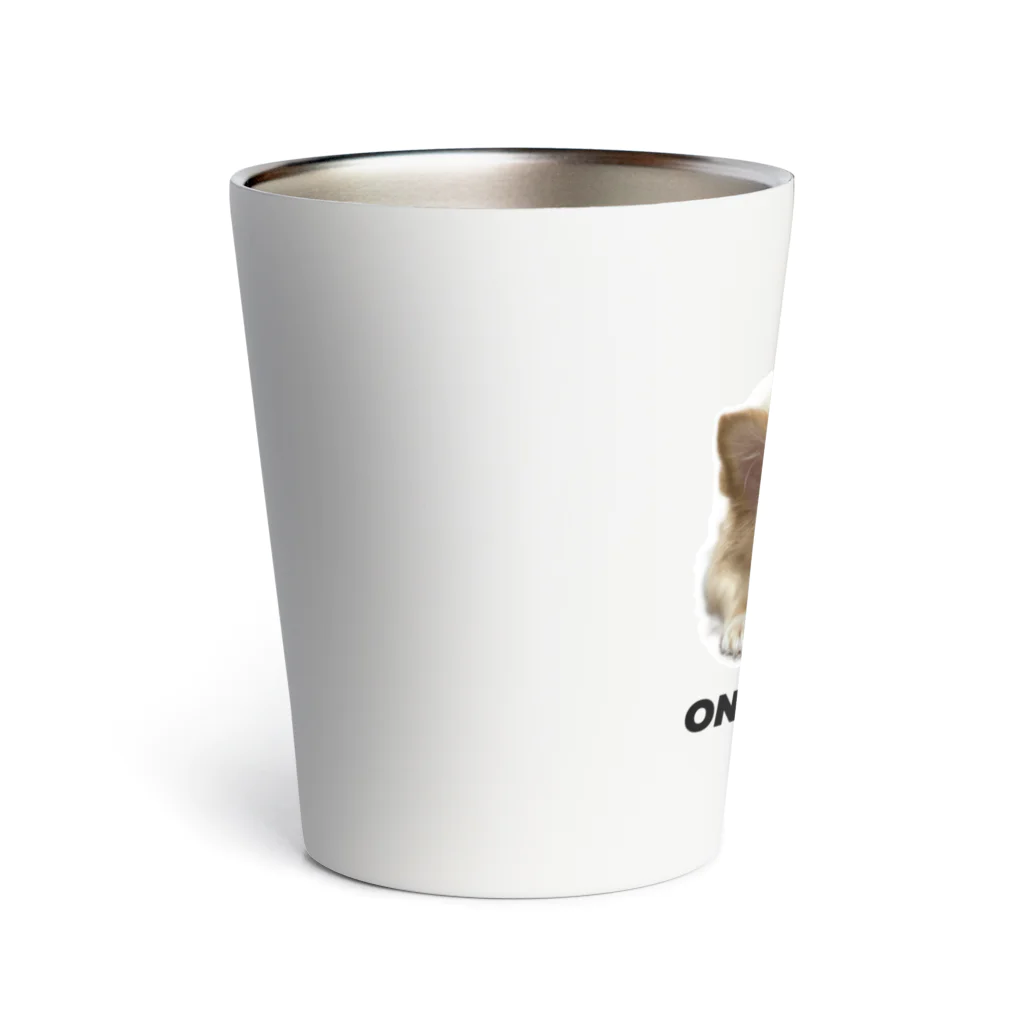 INU INU INUのONIKU TABETAI? Thermo Tumbler