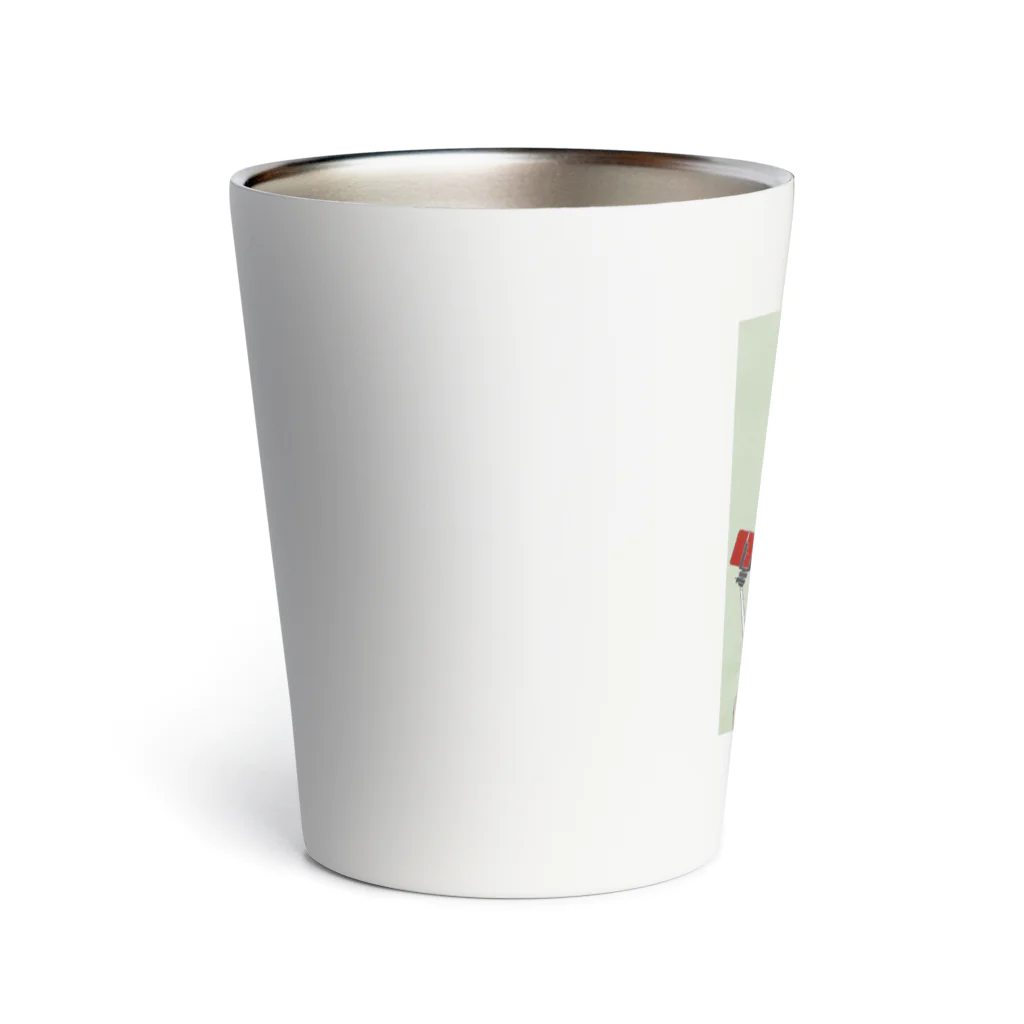 keeeeeep smilingの自撮り界隈女子 Thermo Tumbler