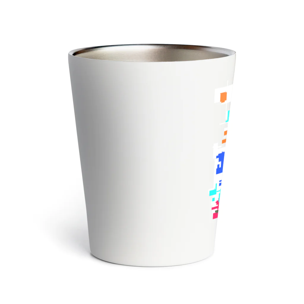 花瓶の疑問の見えない恐怖 Thermo Tumbler