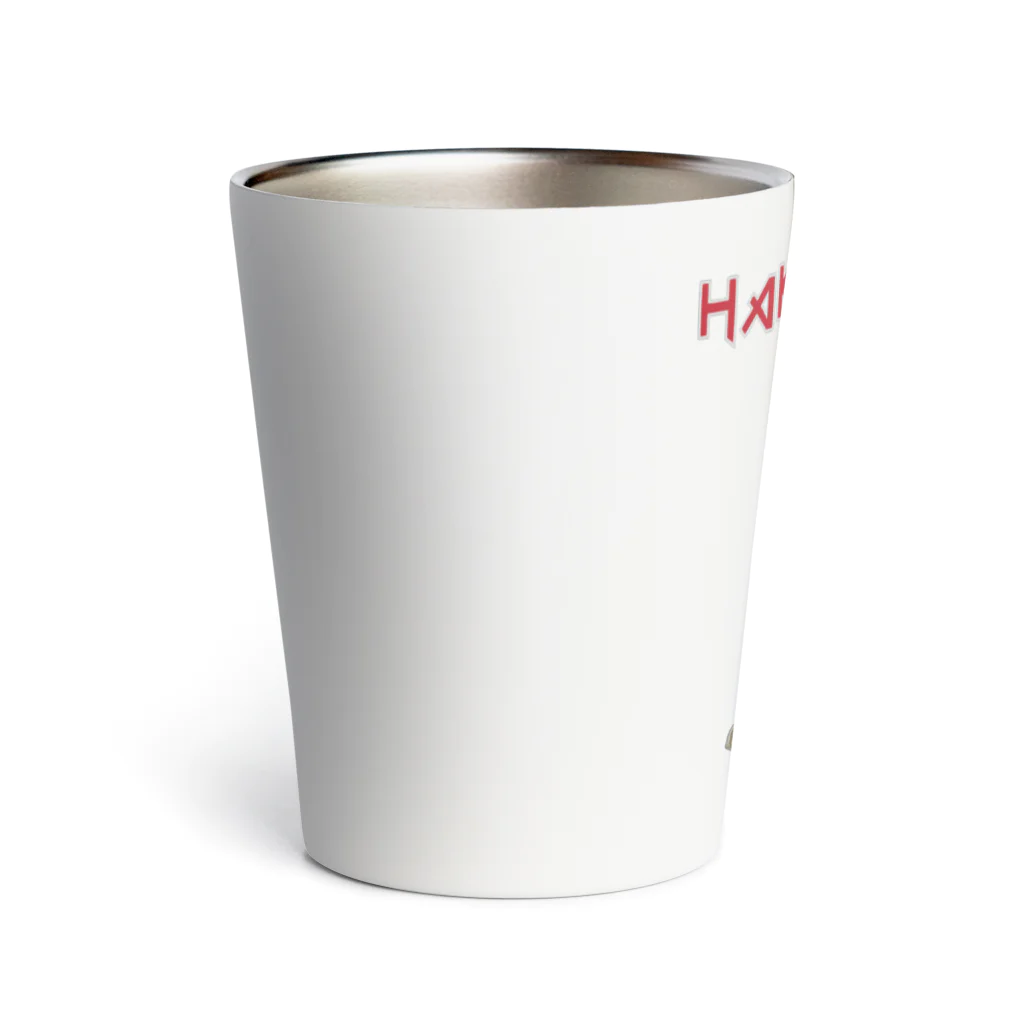 ギャグサーカスのHARAPEKO[腹ペコ]Tシャツ～アイアンメイデン仕立て～ Thermo Tumbler