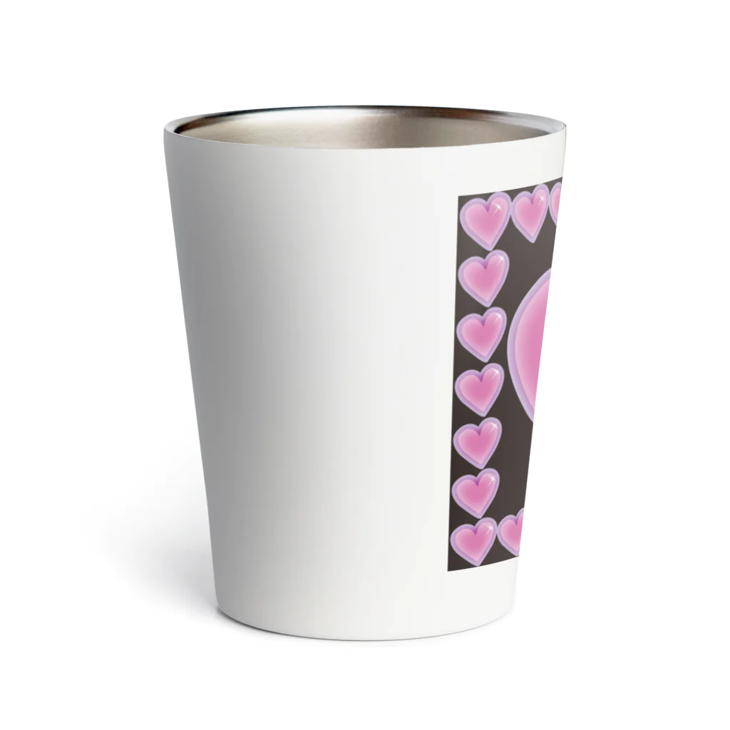 Drecome_Designの【沢山囲まれて】heart harem【逃げ場無し】 Thermo Tumbler