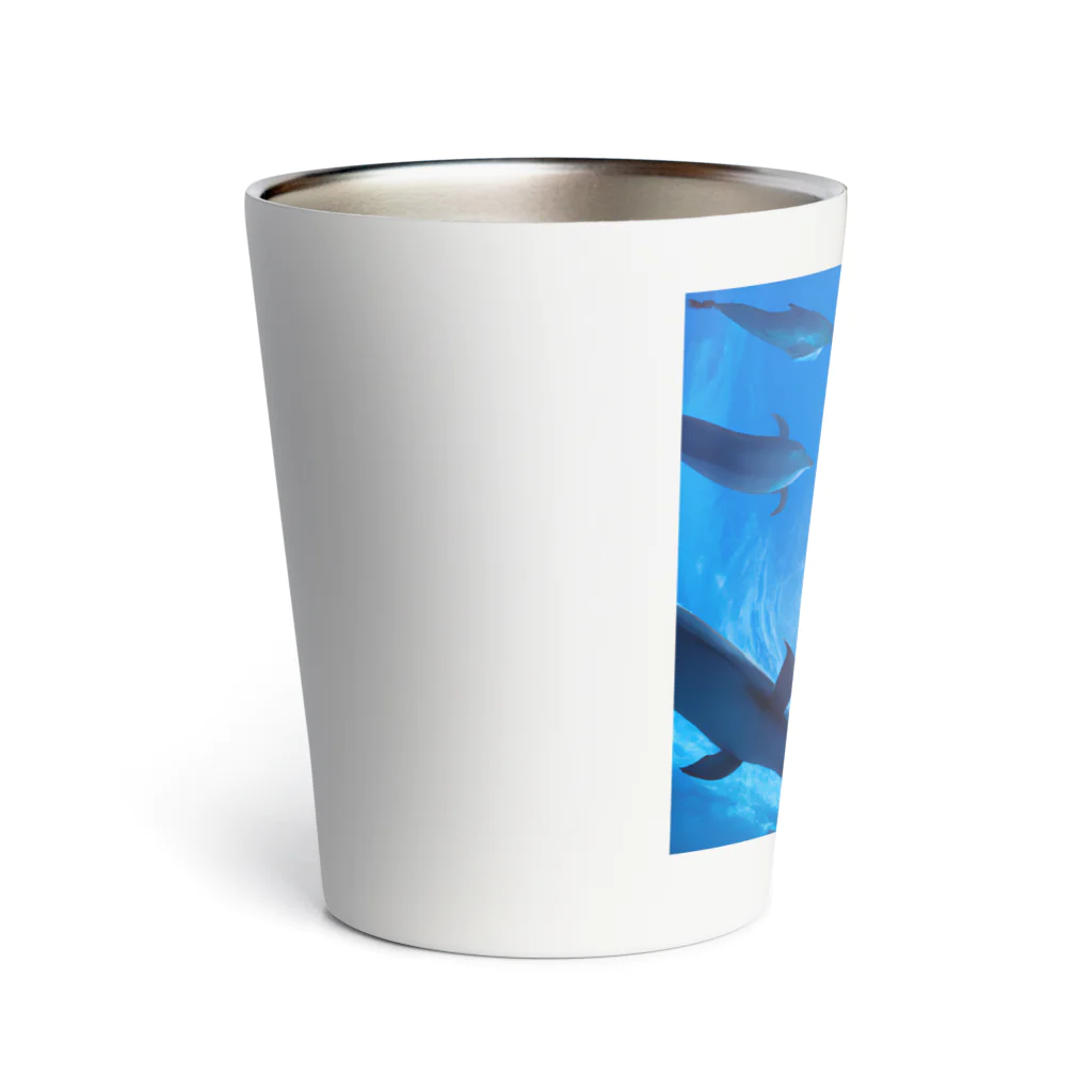 tiger4thのNature dolphin Thermo Tumbler