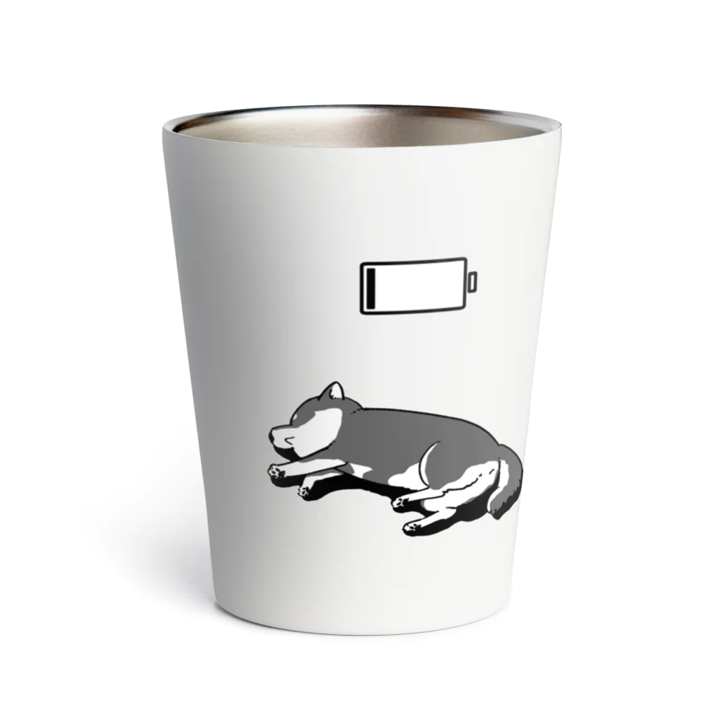 真希ナルセ（マキナル）の充電完了までの柴犬　壱 Thermo Tumbler