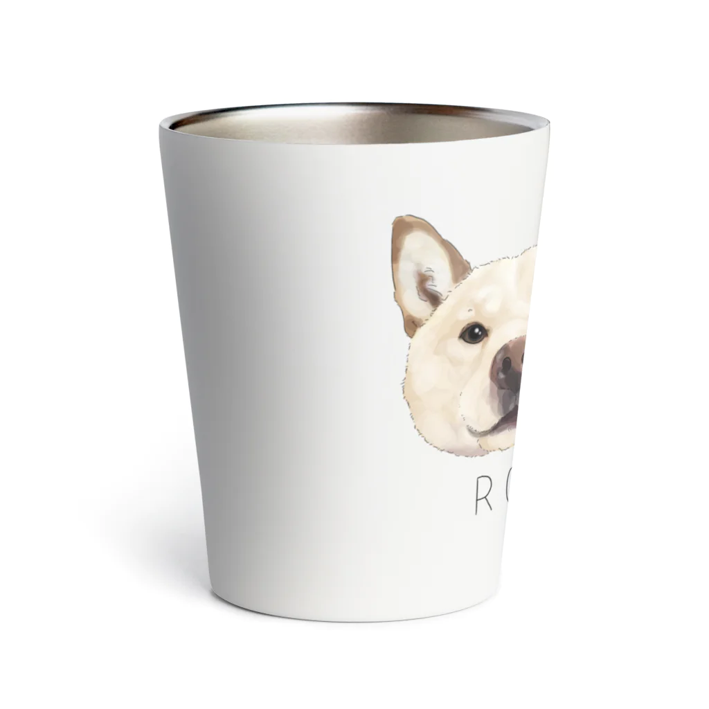 みきぞーん｜保護猫 ミッキー画伯と肉球とおともだちのrom & sol Thermo Tumbler