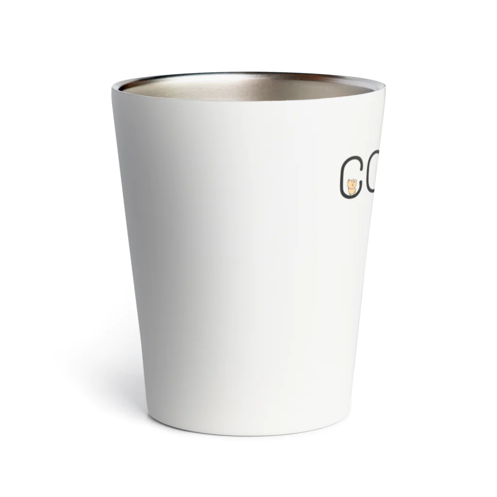 右ほほハレグマのお店のCOFEEが好き Thermo Tumbler