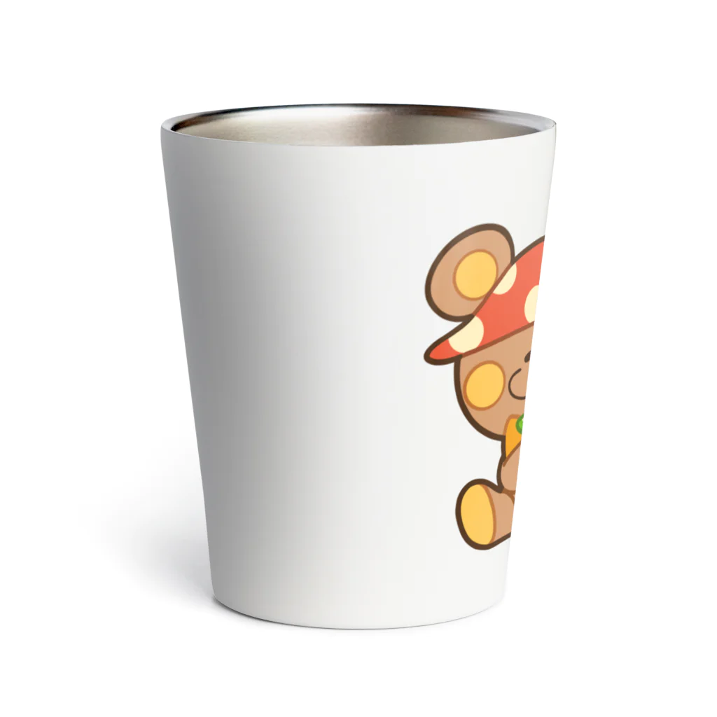 レタ(LETA)のぬいクマちゃんのキノコがり Thermo Tumbler