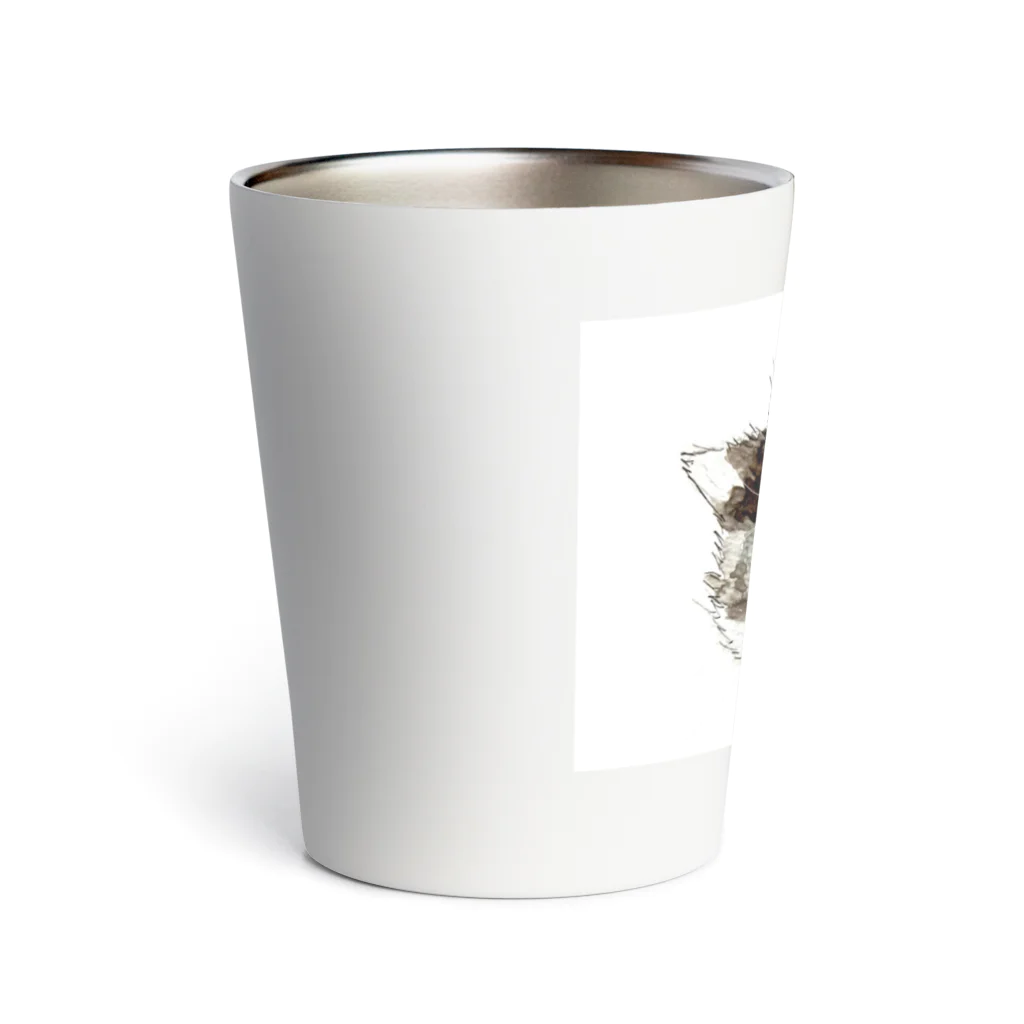 保護猫茶トラ兄弟LIFEの杏ちゃん Thermo Tumbler