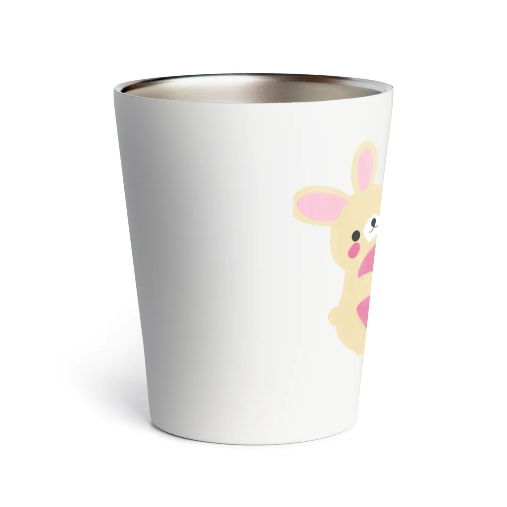 美女木小学校！のかわいいうさちゃん Thermo Tumbler