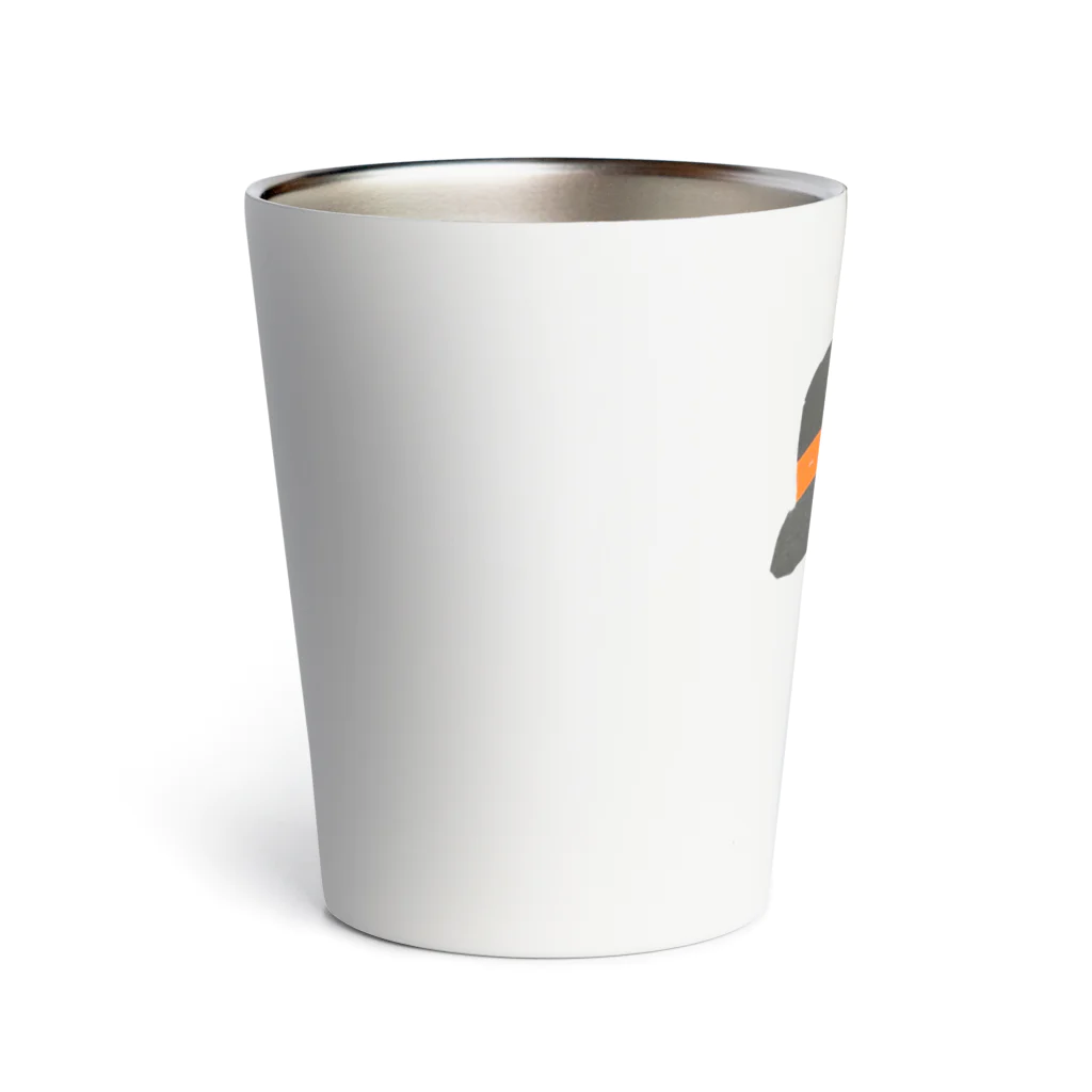 kumakasutelaのねこひげおばけ Thermo Tumbler