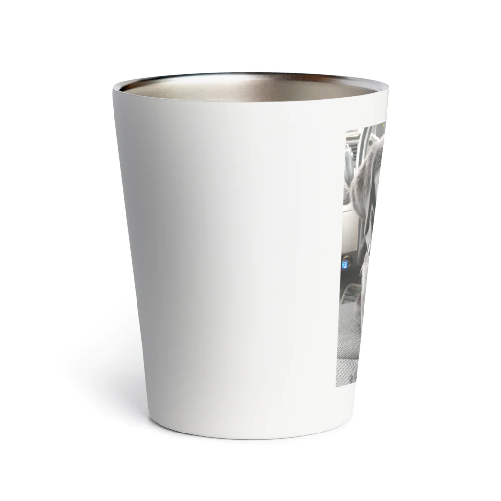 HOPE0の黒ラブのホープくん Thermo Tumbler