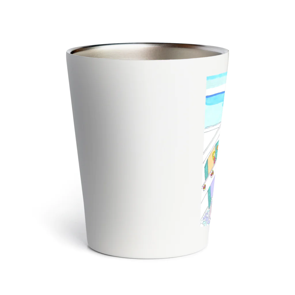 AKISENのエーゲ海ガールズ Thermo Tumbler