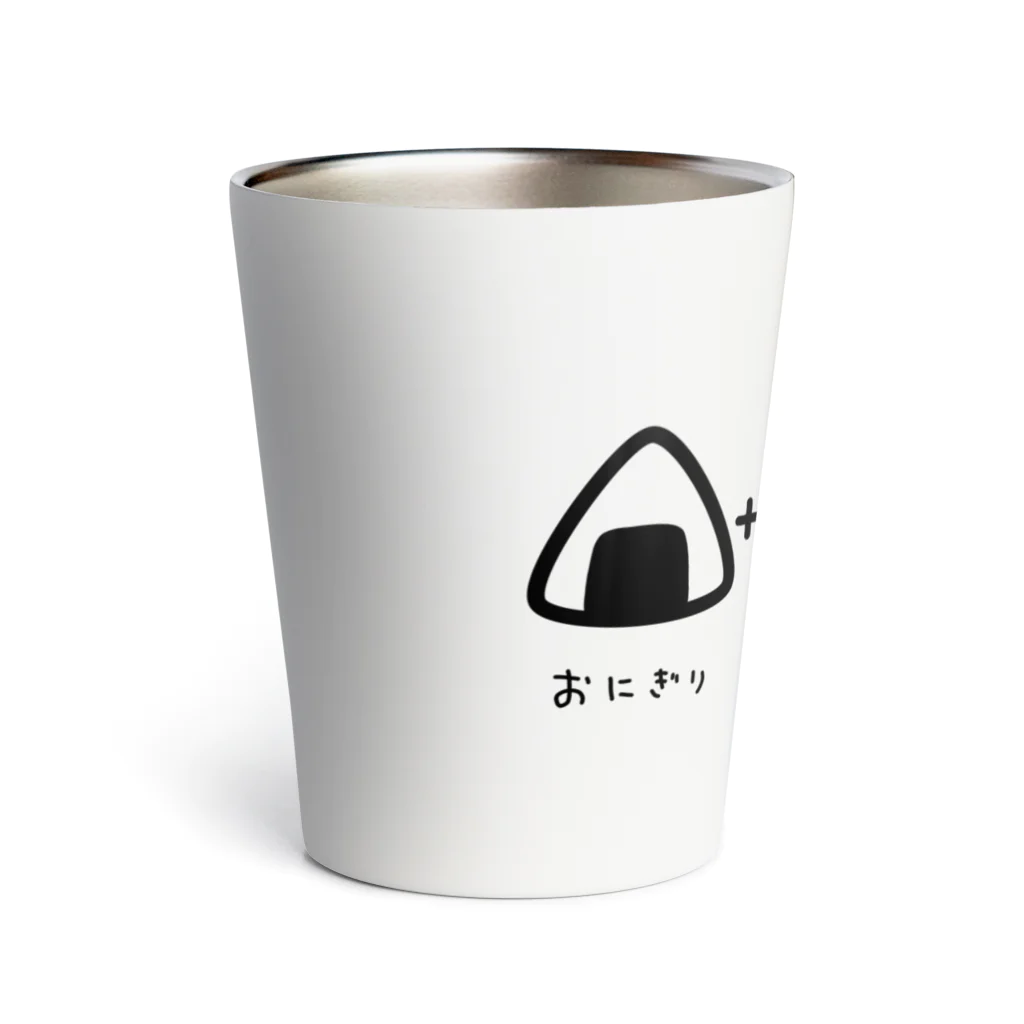 Mrs.Bean/ミセスビーンのおにぎり+豆大福=パンダ Thermo Tumbler