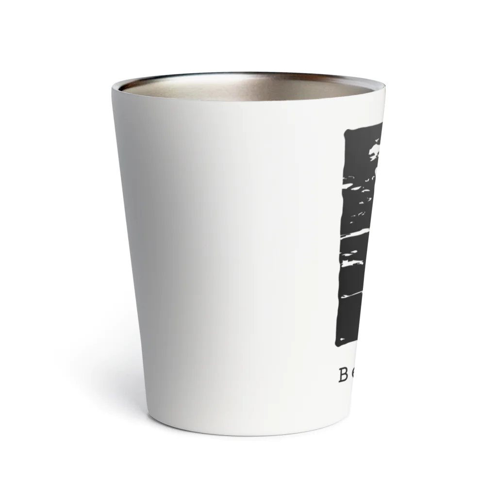 noisie_jpの【R】イニシャル × Be a noise. Thermo Tumbler