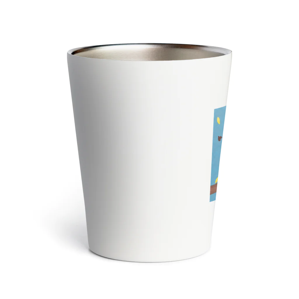 htomitaのフクロウ Thermo Tumbler