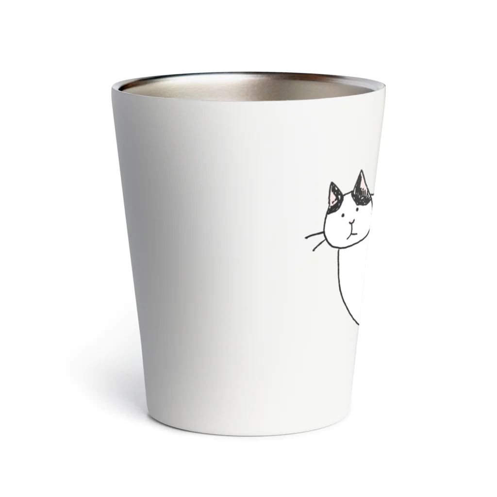 ほっかむねこ屋（アトリエほっかむ）のおおきなねこ Thermo Tumbler