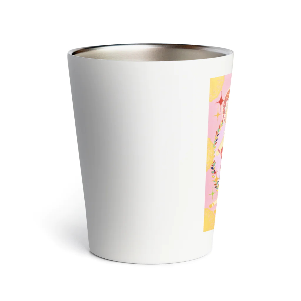 はいからヒストリカルSUZURI店のGO！GO！文化ちゃん Thermo Tumbler