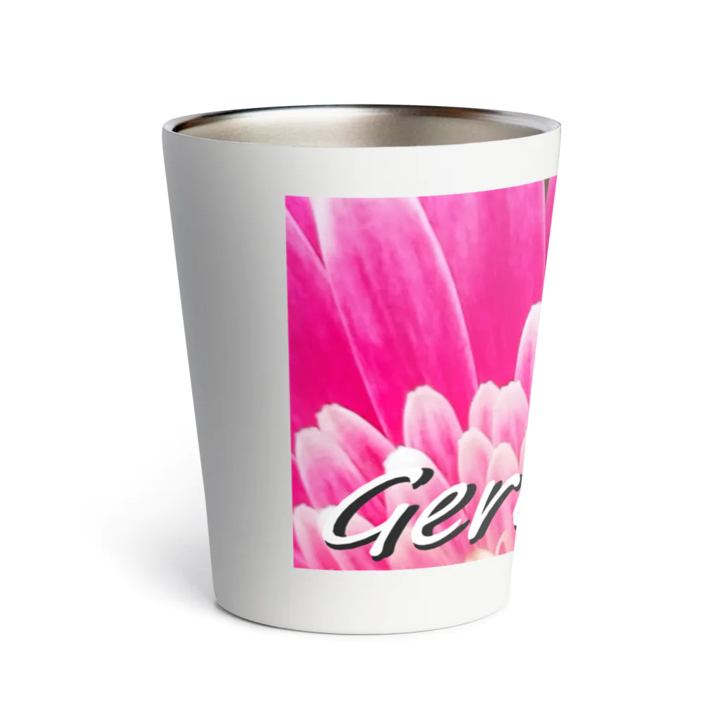  #satisfyingのガーベラ　Gerbera Thermo Tumbler