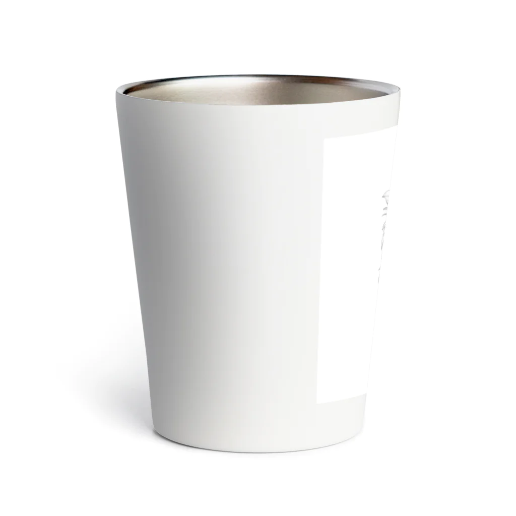 キッチンファラオのフラワーアートライオン Thermo Tumbler